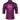 New Dibangu Purple Red Black Paisley Hot Stamping Men's Shirt