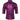 New Dibangu Purple Red Black Paisley Hot Stamping Men's Shirt