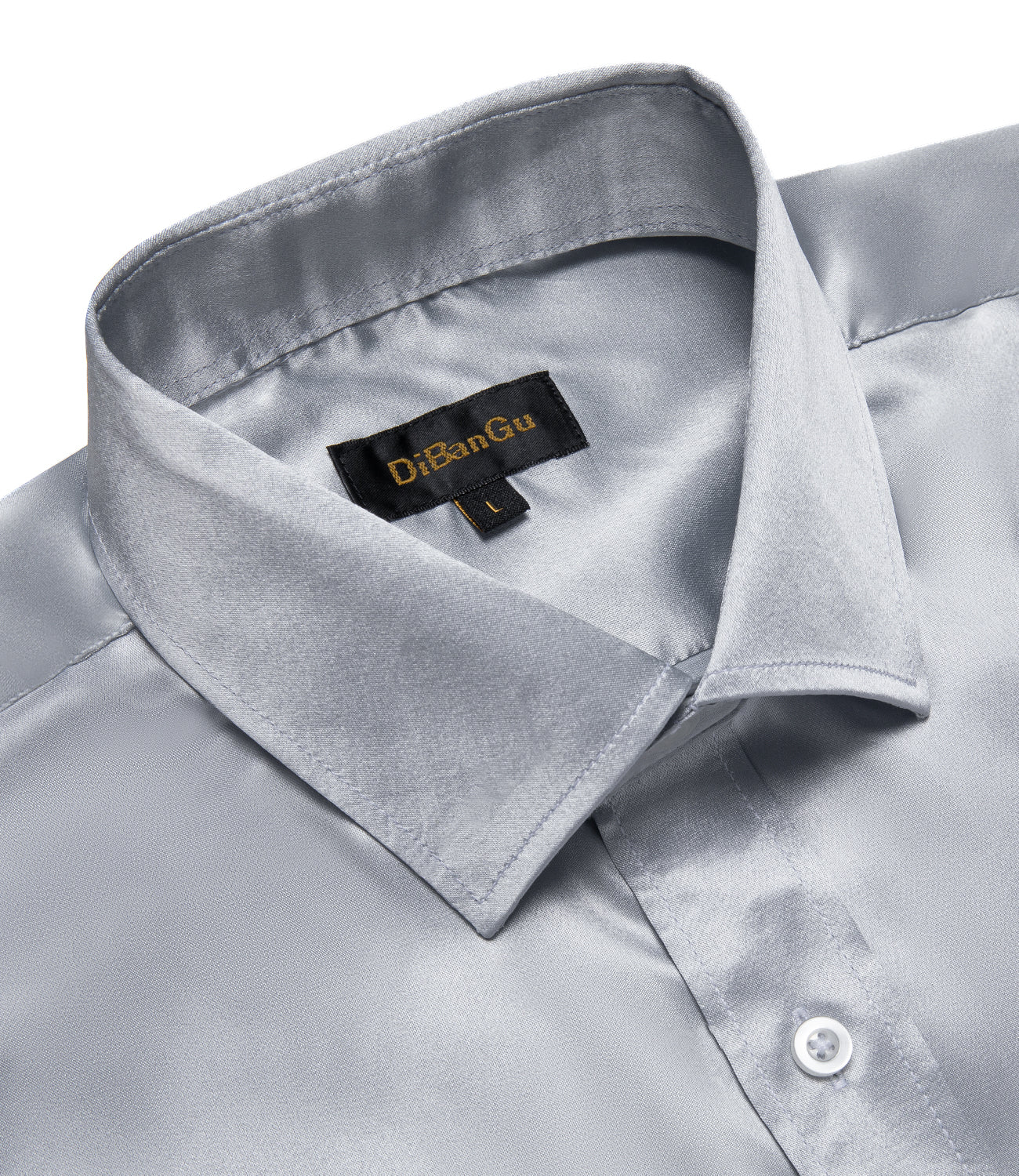 gray dress shirt men
