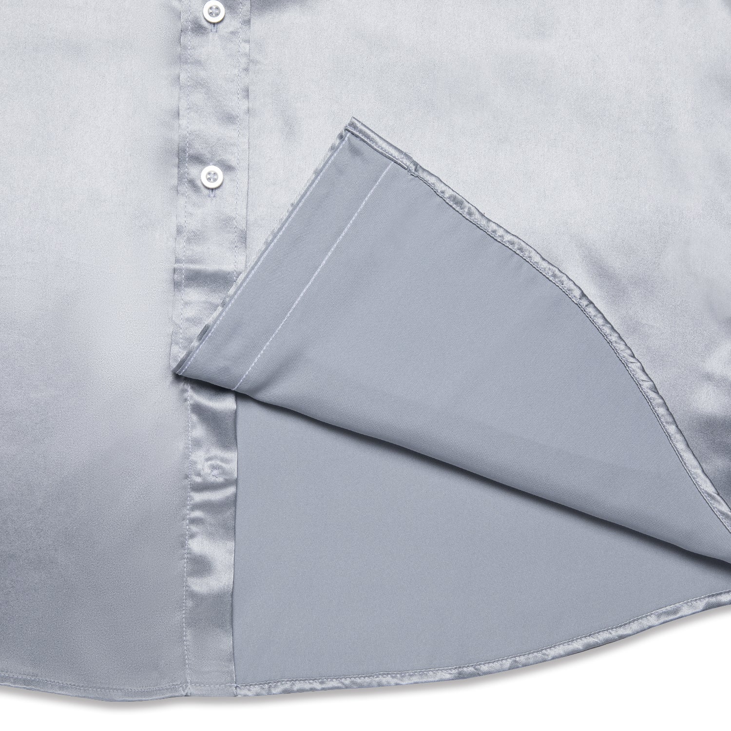 gray men's dress shirt