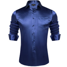 Dibangu Men's Purple Solid Dress Shirt