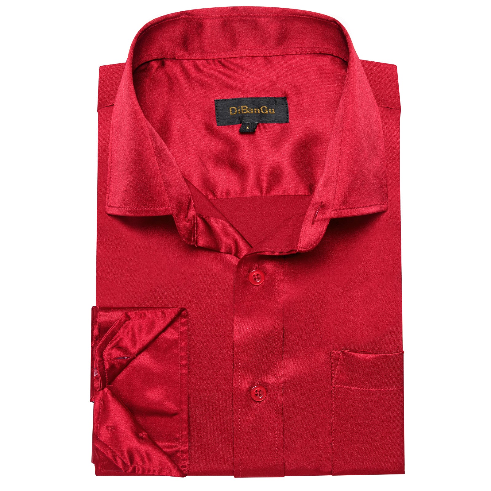 red wedding shirts for men