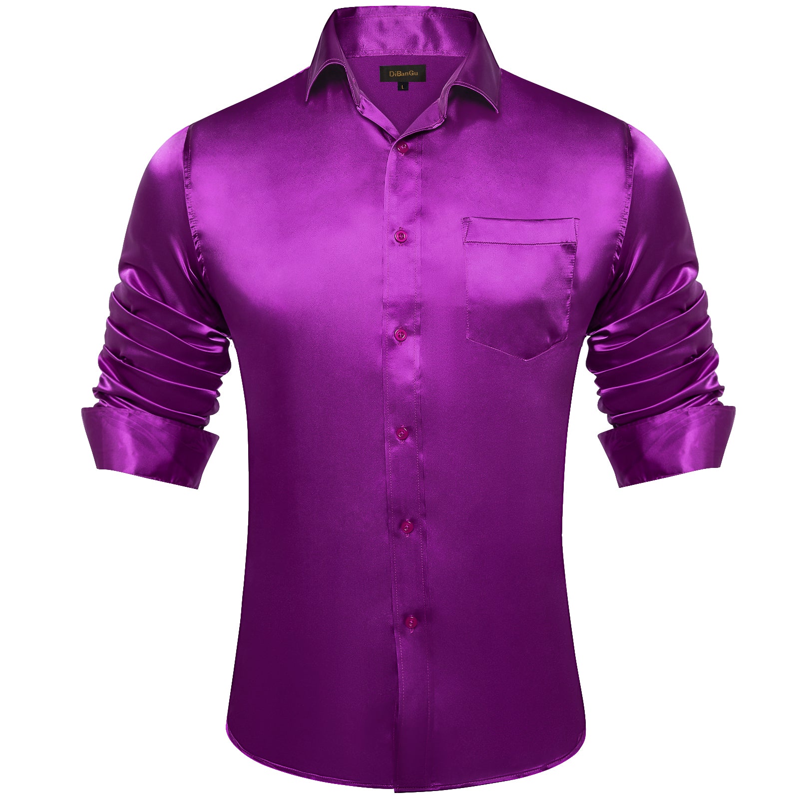 men shirt purple