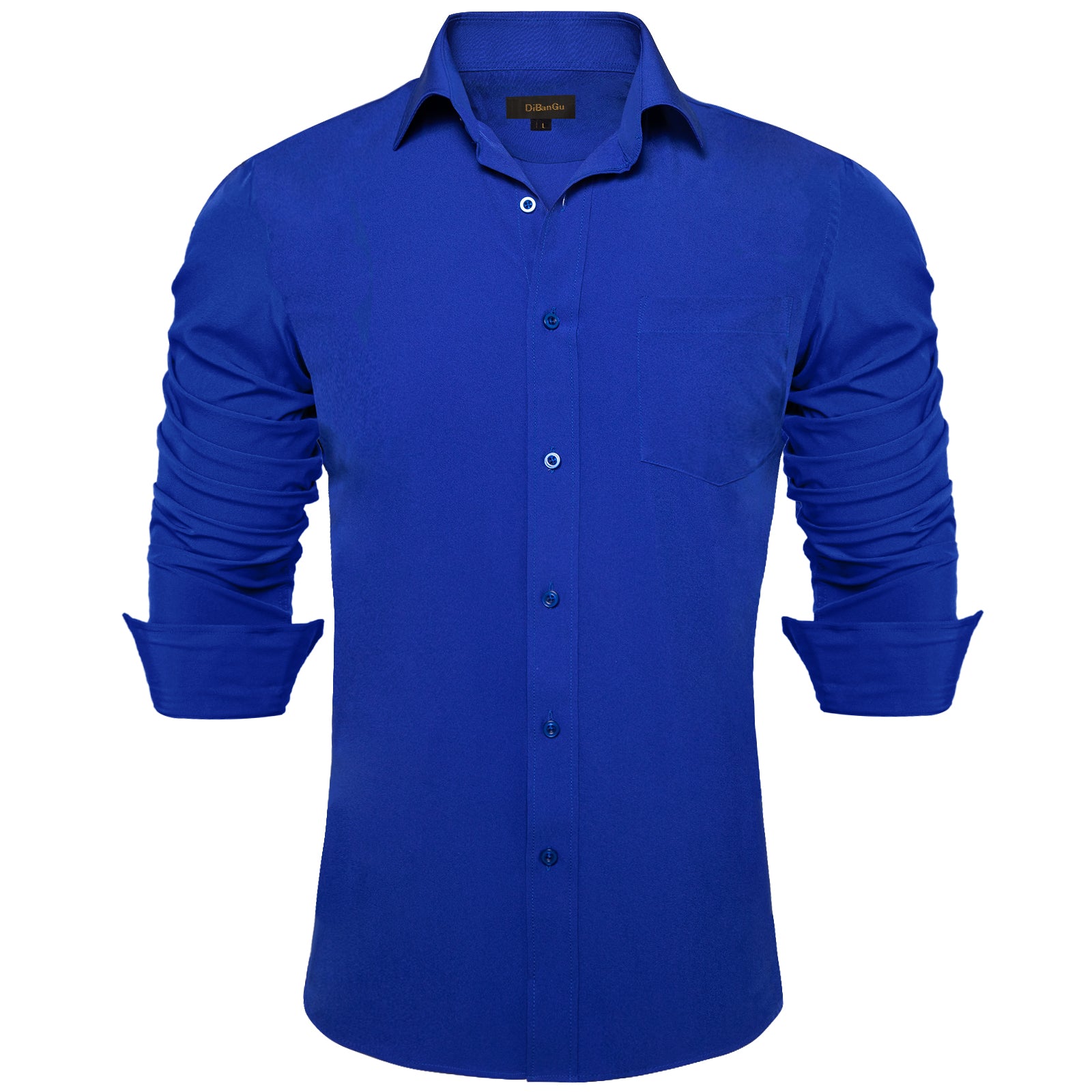 blue men shirt