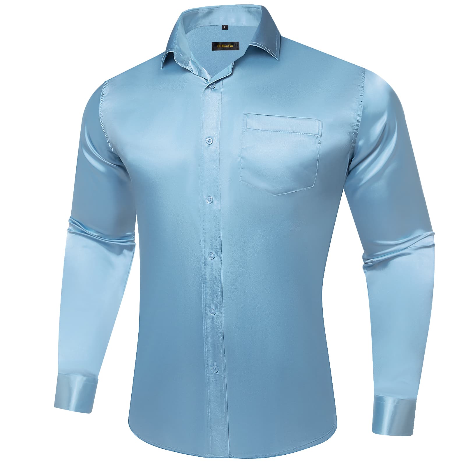 baby blue shirt men