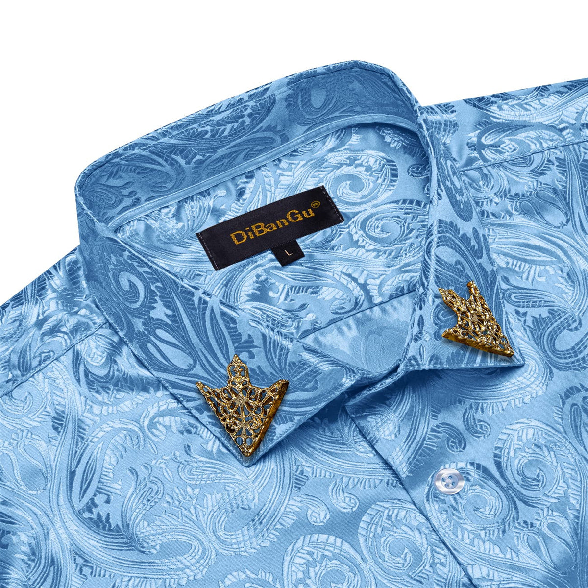 blue shirt for men