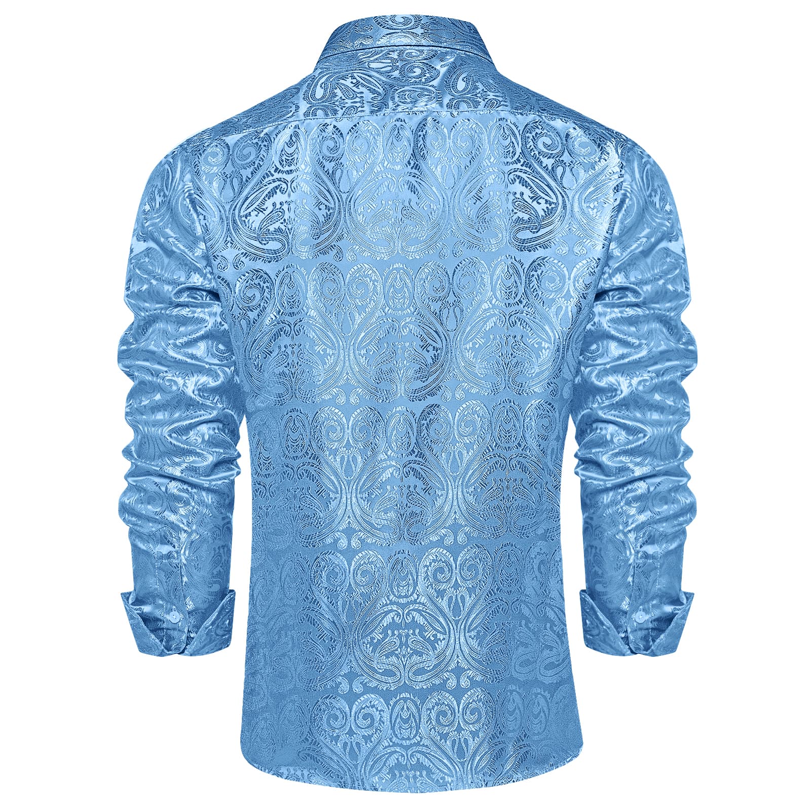 light blue long sleeve shirt
