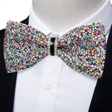 Men's Glitter Imitation Diamond Pre-Bow Tie in Gift Box for Wedding, Party : Glittering Effects