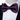 Purple Floral Self-Bowtie Pocket Square Cufflinks Set