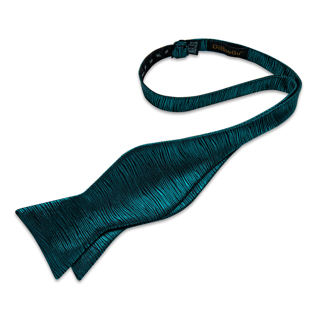 Purple Solid Self-Bowtie Pocket Square Cufflinks Set