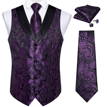 deep purple vest