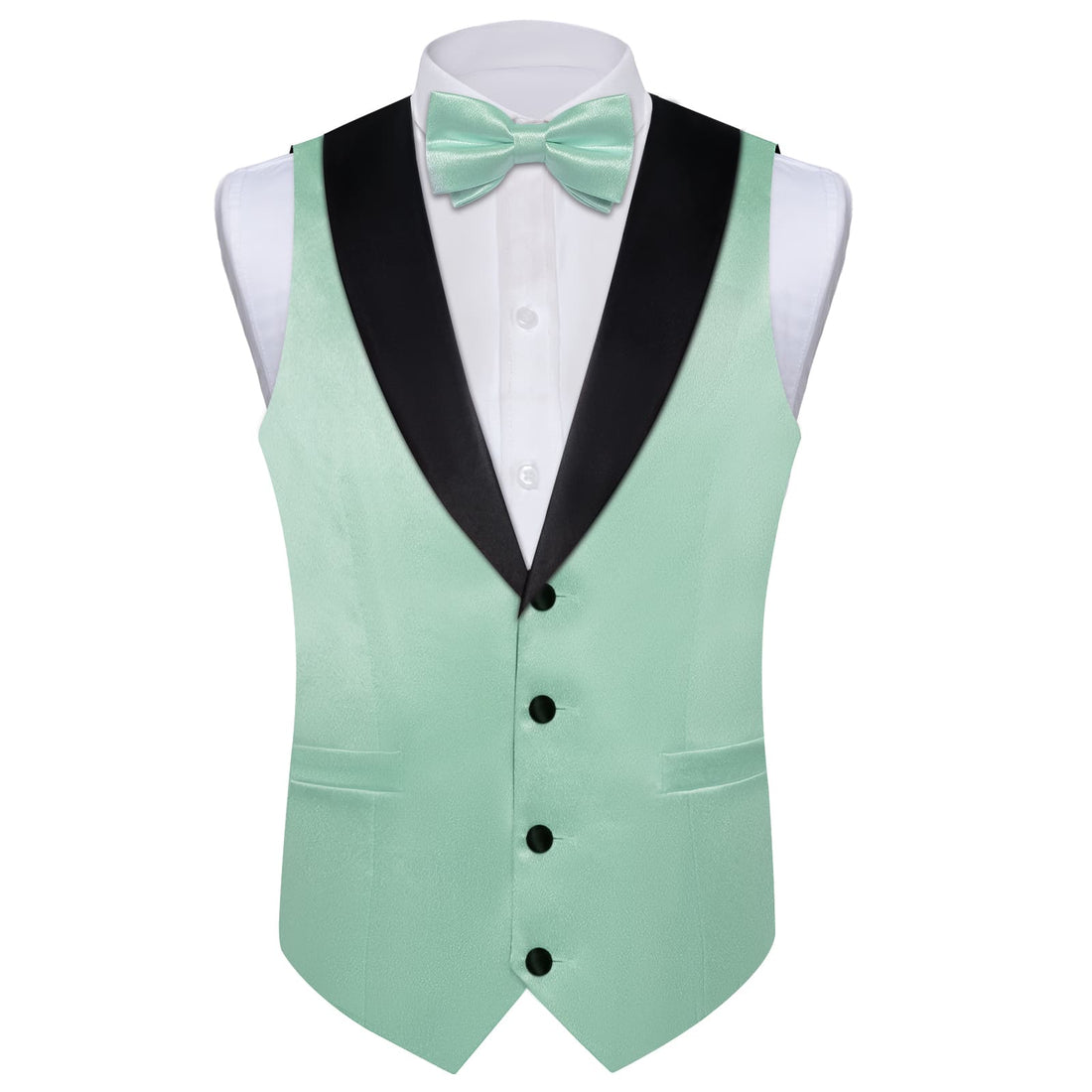 light green vest