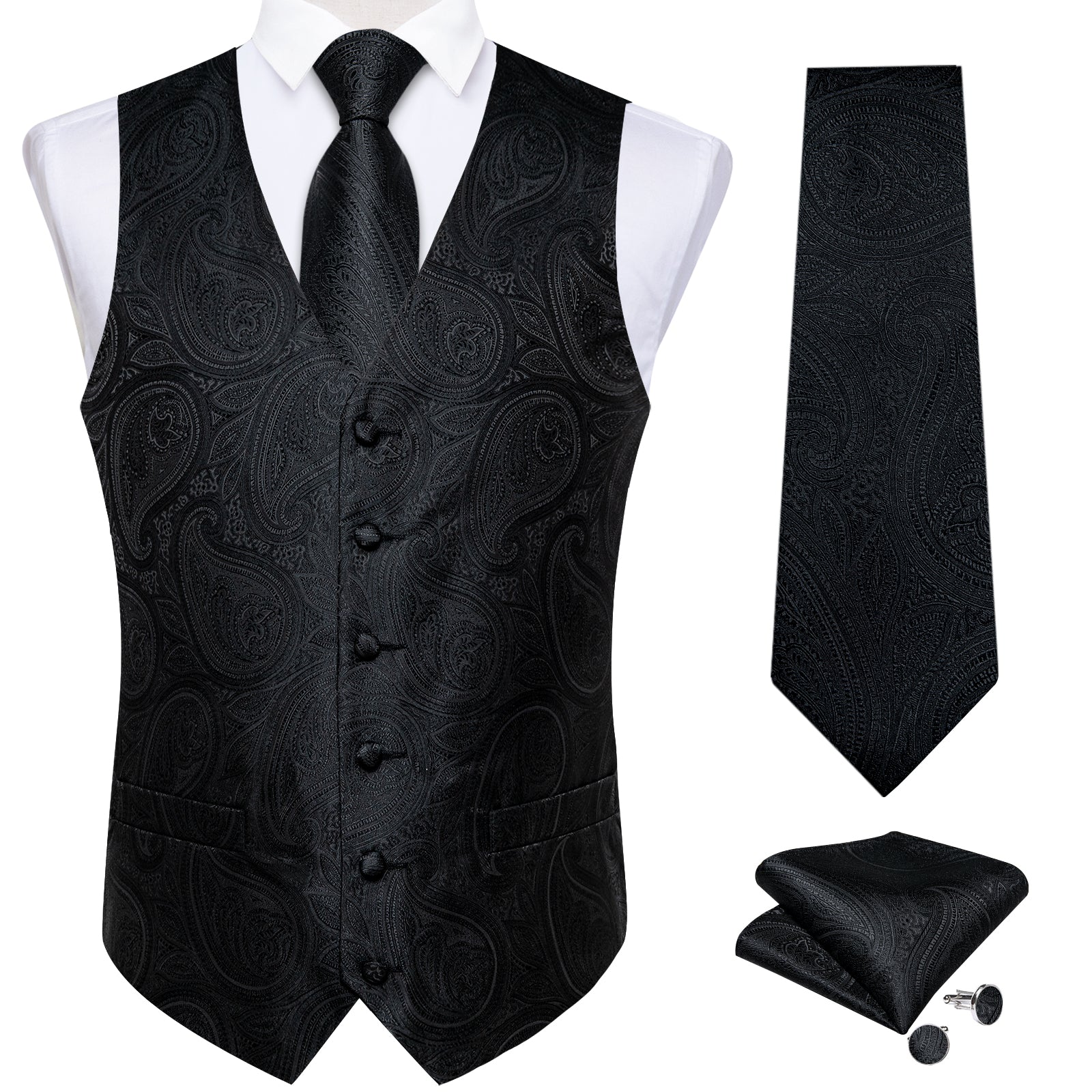 mens dress vests fashion