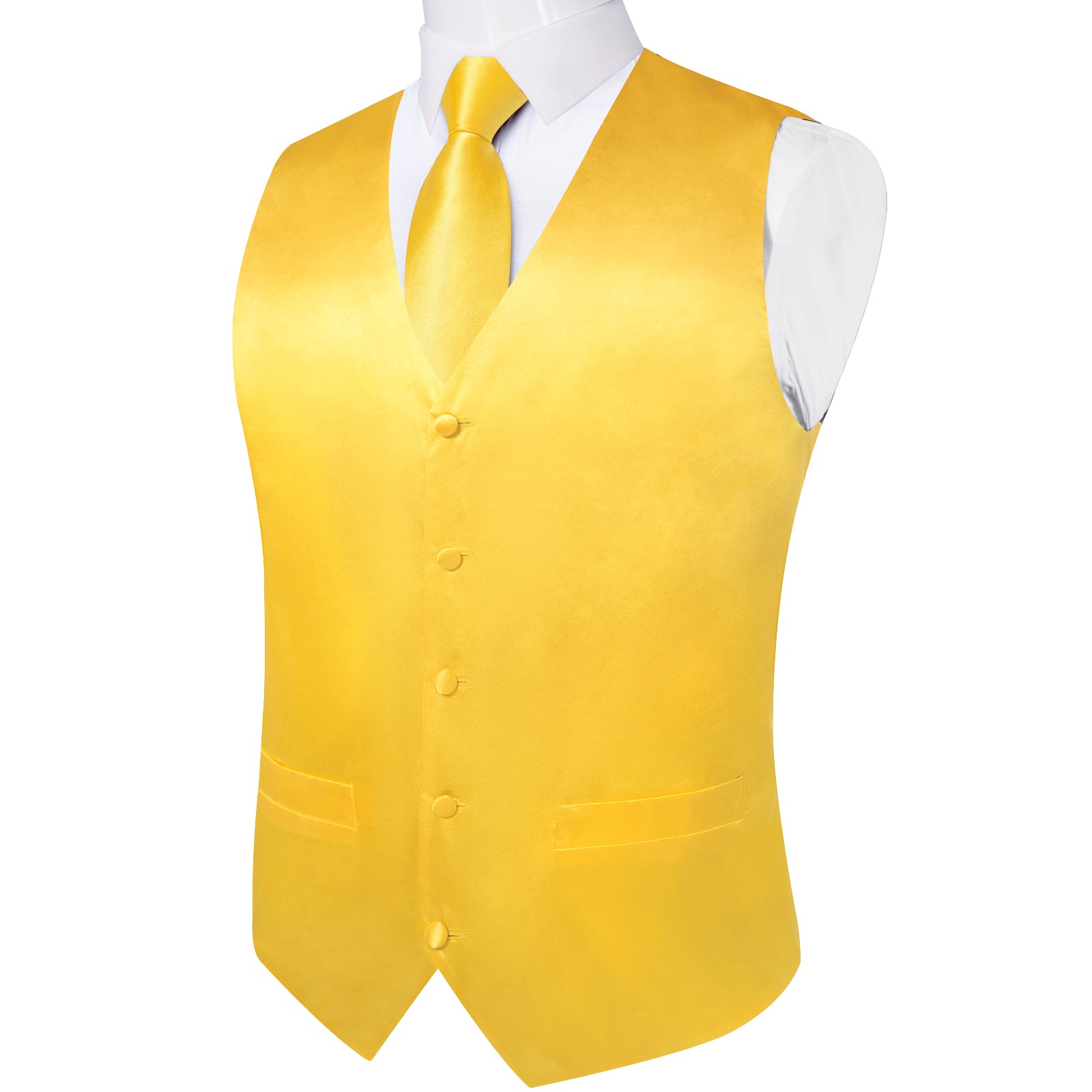 mustard yellow dress vest The Shark Vest