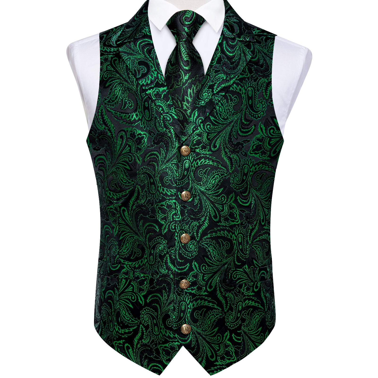 dark green vest mens