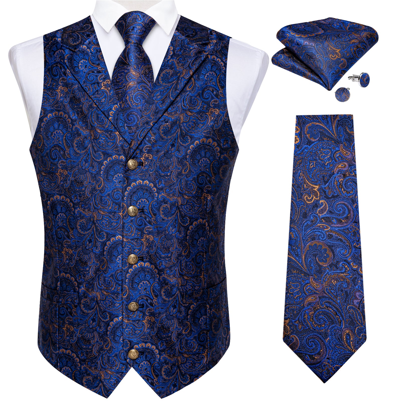royal blue vest