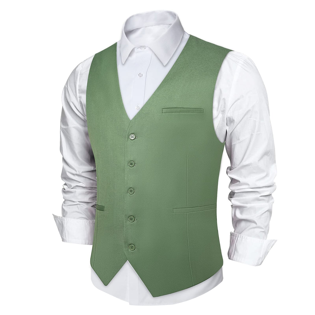 green vest outfit