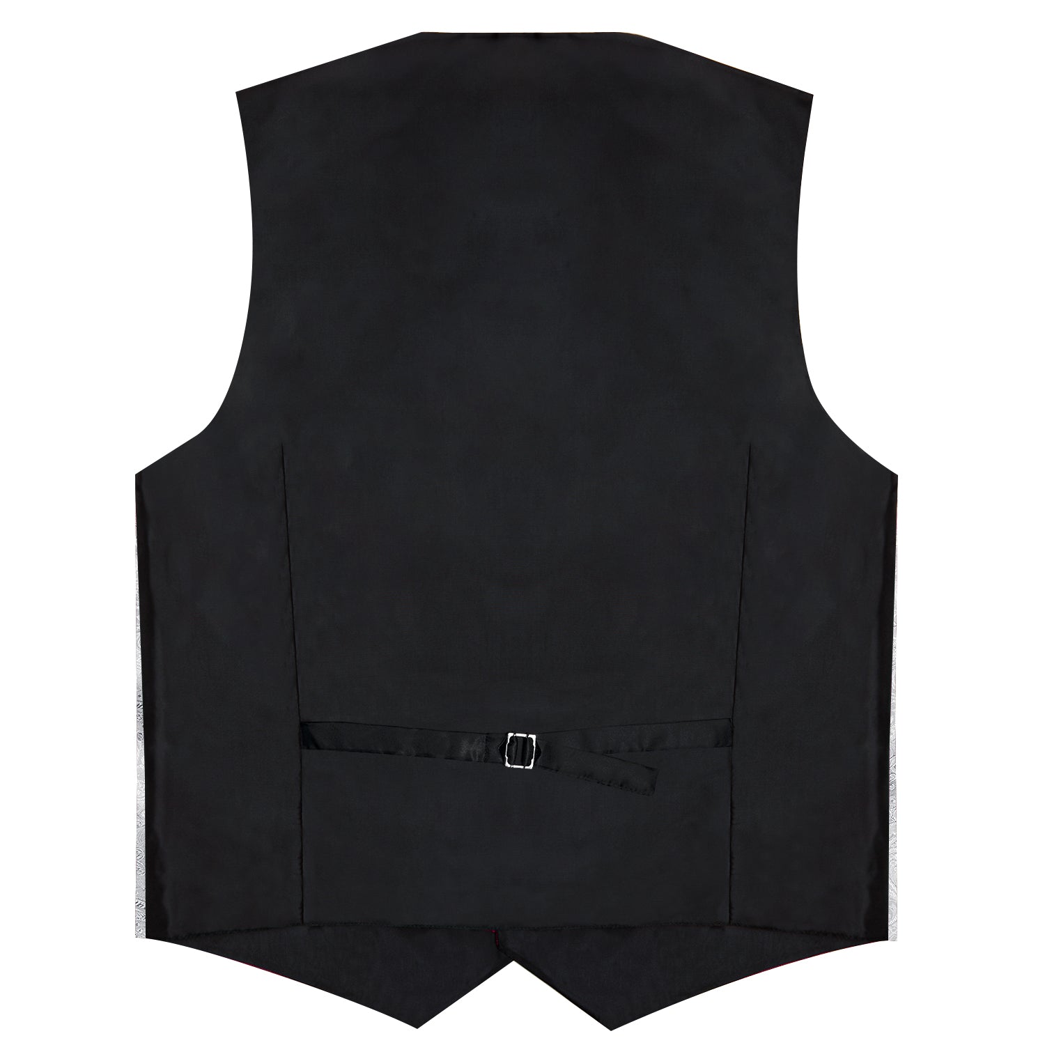 men's silver vest