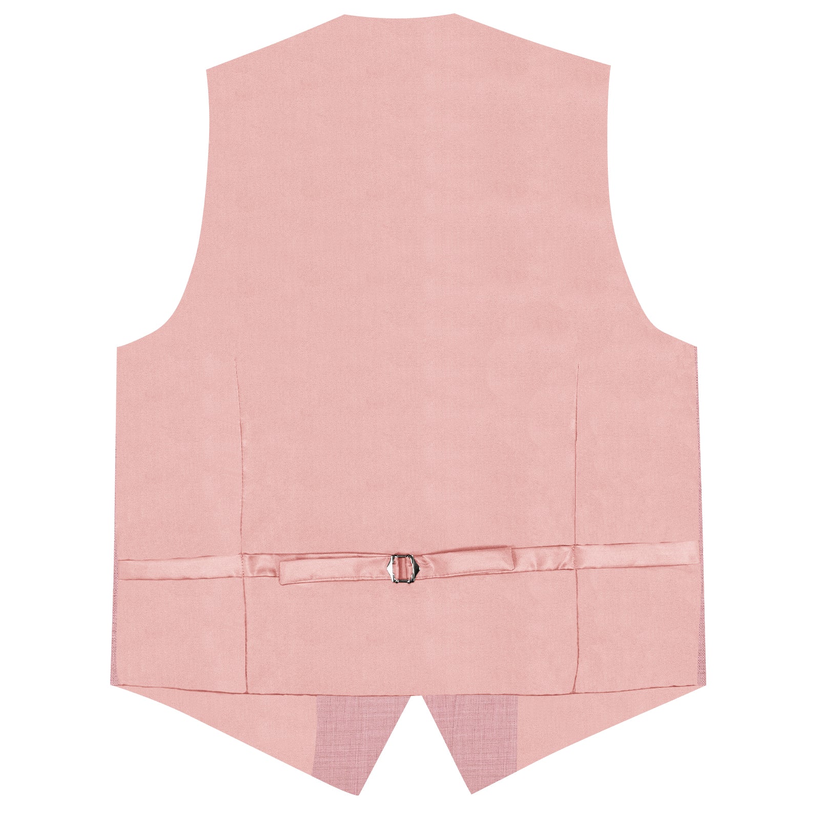 pink button vest