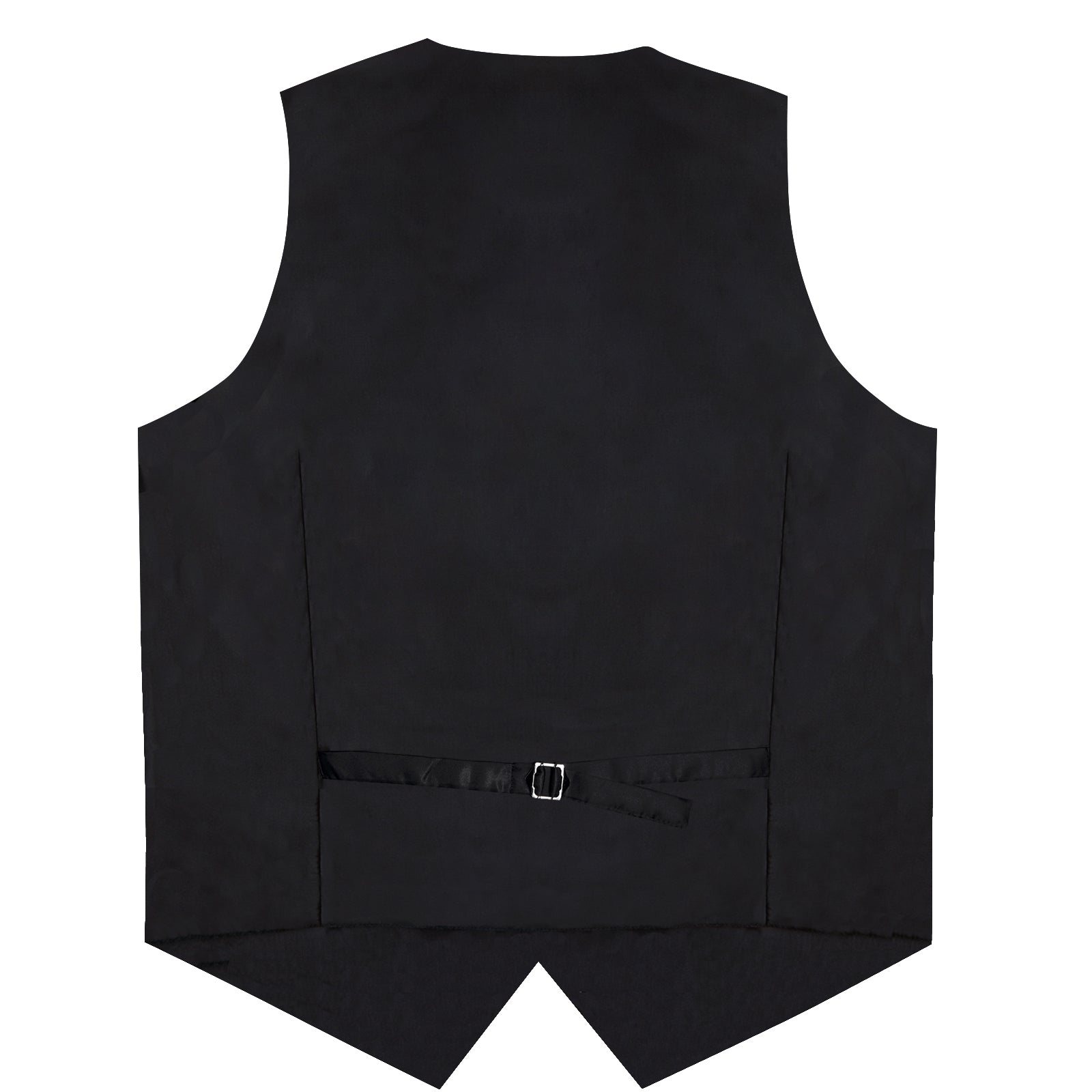 Green Solid Satin Waistcoat Vest Tie Handkerchief Cufflinks Set