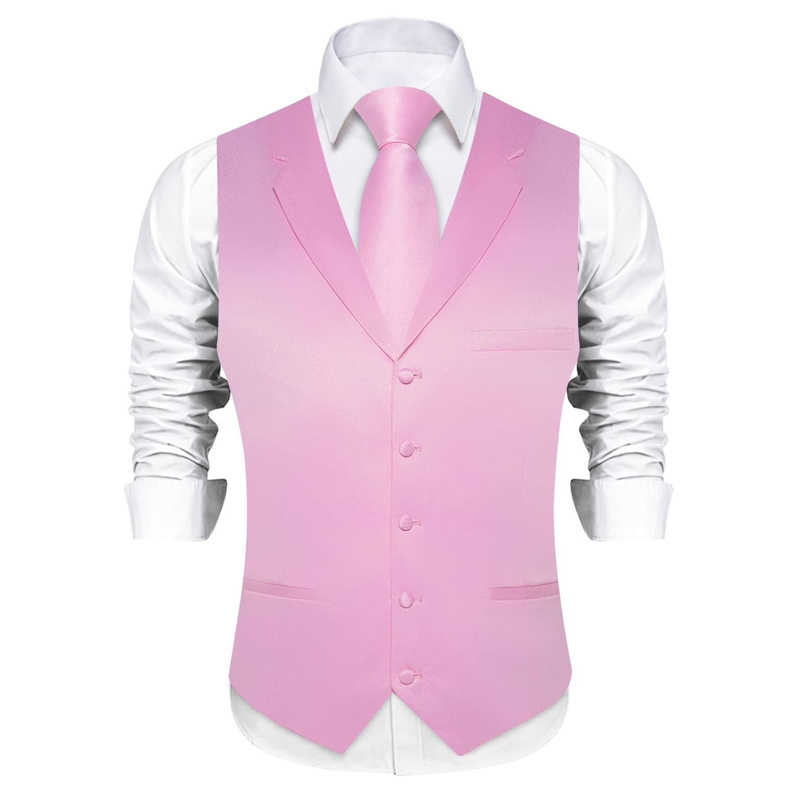 pink mens vest