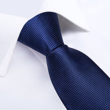 mens silk solid blue navy ties