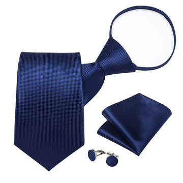 mens silk solid blue navy ties