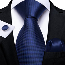 mens silk solid blue navy ties for mens black suit