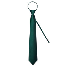mens silk solid deep green ties hanky cufflinks set