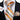Golden White Striped Men's Tie Handkerchief Cufflinks Set