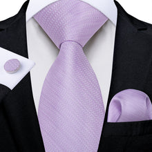 Purple Solid Men's Tie