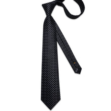 Black White Polka Dot Men's Tie 