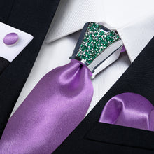 Shining Plum Purple Tie