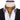 Brown Black Paisley Silk Cravat Woven Ascot Tie Pocket Square Handkerchief Suit Set (1930067804202)
