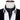 Black Paisley Silk Cravat Woven Ascot Tie Pocket Square Handkerchief Suit Set (1930070327338)