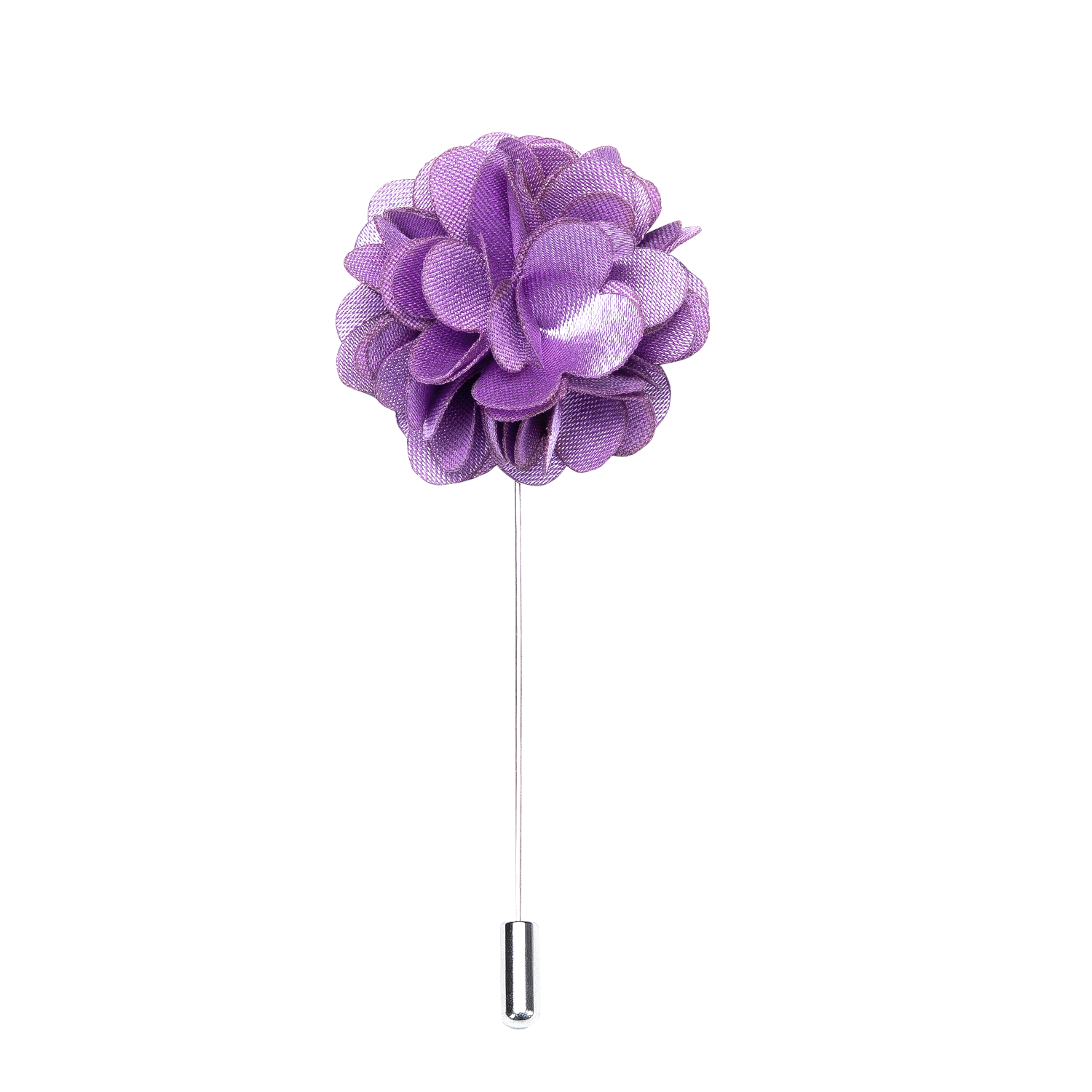 Luxury Purple Floral Lapel Pin