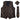Black Gold Floral Jacquard Silk Waistcoat Vest Handkerchief Cufflinks Tie Vest Suit Set (4619704729681)