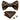 Black Brown Polka Dot Self-Bowtie Pocket Square Cufflinks Set (4457990422609)