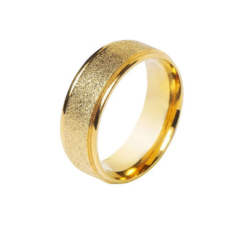 Golden Titanium Steel Metal Ring Decoration for Ties (4530051711057)