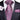 Lovely Pink Paisley Tie Handkerchief Cufflinks Set (587019419690)