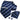 Blue Plaid Men's Tie Handkerchief Cufflinks Clip Set (4690571690065)