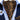 Brown Black Floral  Silk Cravat Woven Ascot Tie Pocket Square Handkerchief Suit Set
