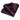 Deep Purplish Red Striped Men's Tie Handkerchief Cufflinks Set (4619047075921)