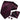 Wine Red Striped Silk Men's Necktie Handkerchief Cufflinks Set With Lapel Pin Brooch Set (4666063945809)
