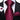 Burgundy Red Striped Tie Pocket Square Cufflinks Set (3953453727786)