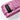 Pink Floral Tie Pocket Square Cufflinks Set (3955552780330)
