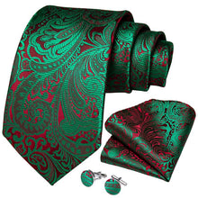 red green floral ties for mens wedding or business