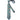 4PCS Gold Teal Paisley Men's Silk Tie Pocket Square Cufflinks with Tie Ring Set (4587145396305)