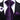 New Purple Black Paisley Tie Pocket Square Cufflinks Set (4601466388561)