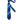 New Novelty Blue White Floral Tie Pocket Square Cufflinks Set (4601490571345)
